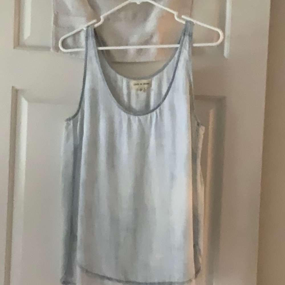 Cloth & Stone light blue tank